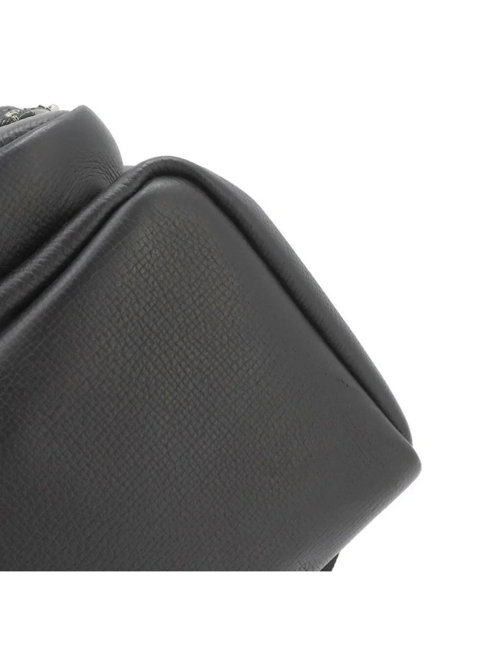 Louis Vuitton LV Squared Multi Pocket Backpack Monogram Denim Leather Noir